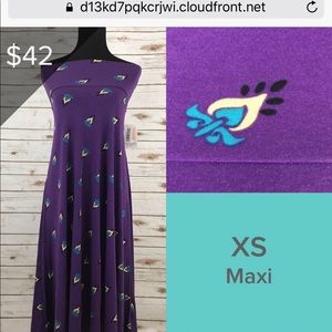 Lularoe Maxi Skirt XS NWT